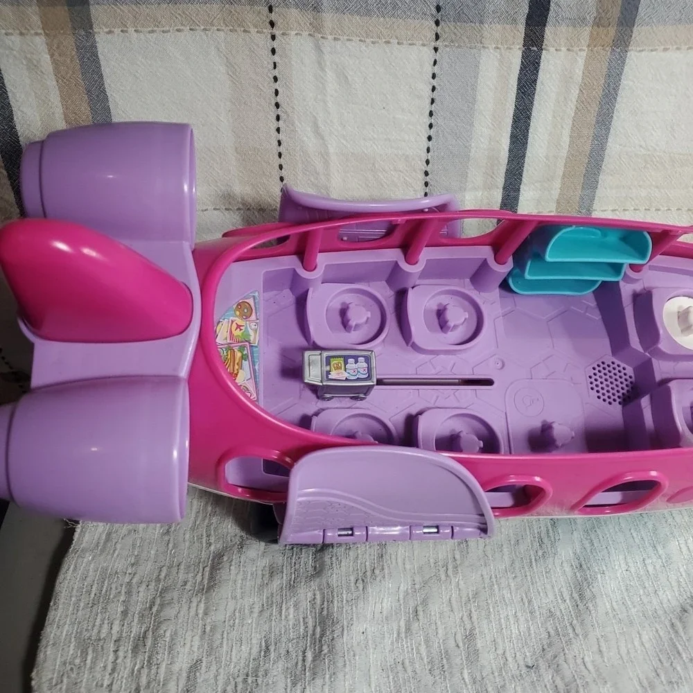 Fisher-Price Barbie‎ Dream Plane Toddler Pink Purple Toy Airplane